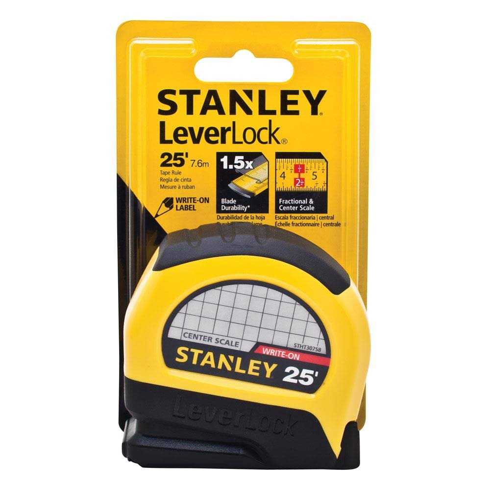 Stanley 25 ft Tape Measure 30-454 - Zenithce