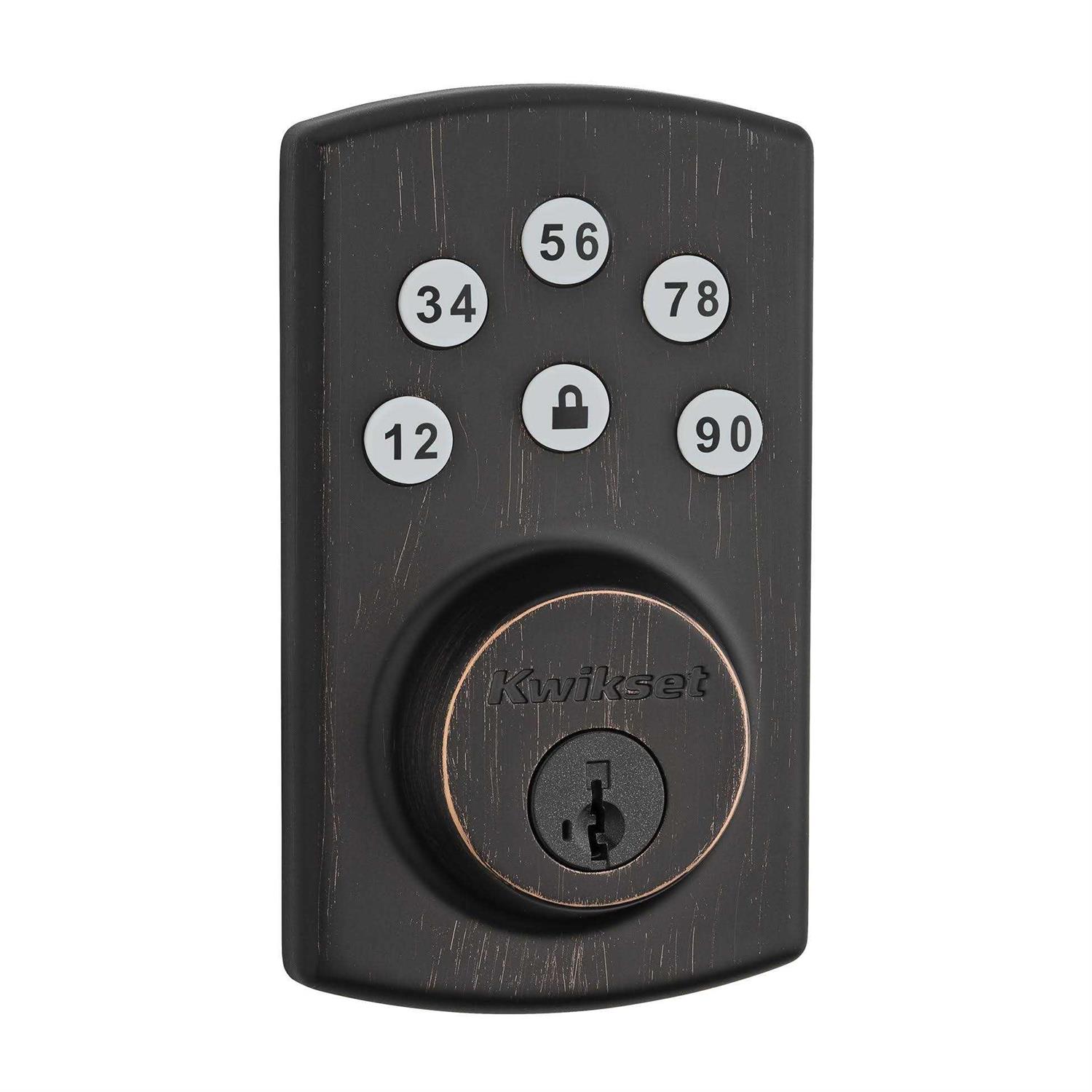 Kwikset Electronic Deadbolt - Zenithce