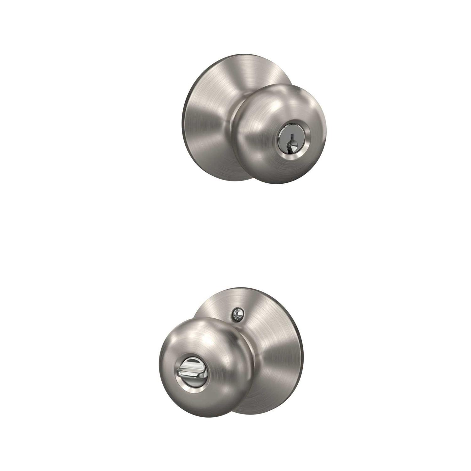 Schlage Plymouth Keyed Entry Knob - Zenithce