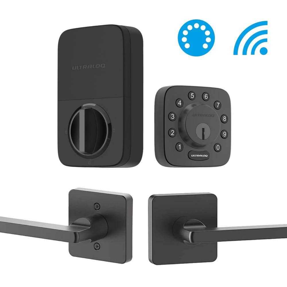ULTRALOQ Latch 5 World’s First Built in WiFi Smart Lock with Fingerprint id - Zenithce
