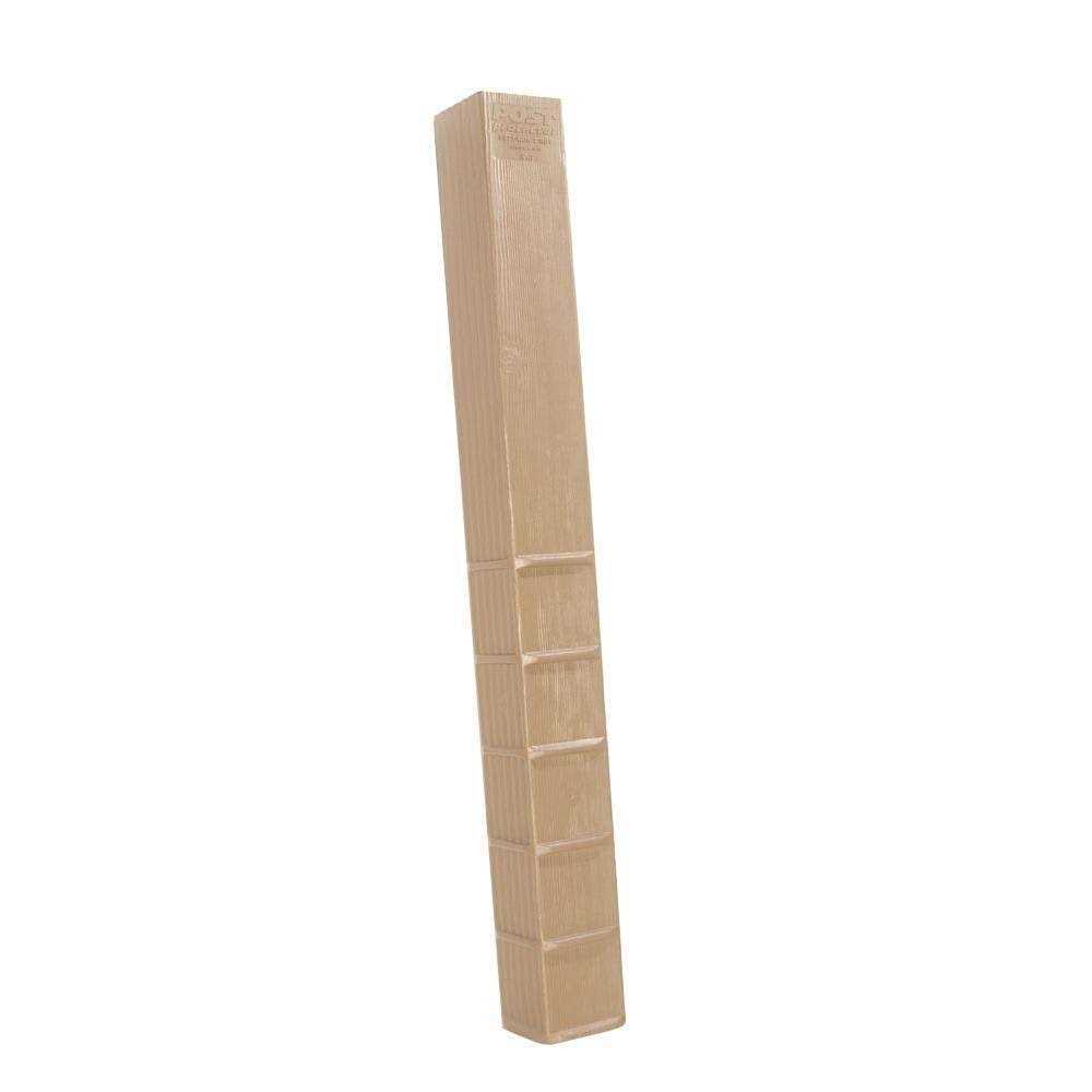 Post Protector 6 in. x 6 in. x 60 in. in-Ground Post Decay Protection - Zenithce