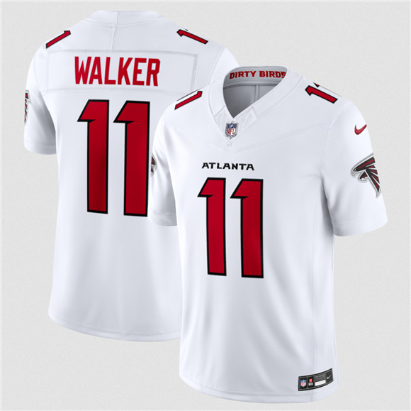 Atlanta Falcons #11 Jalon Walker White 2026 New F.U.S.E. Vapor Untouchable Limited Stitched Jersey - Zenithce
