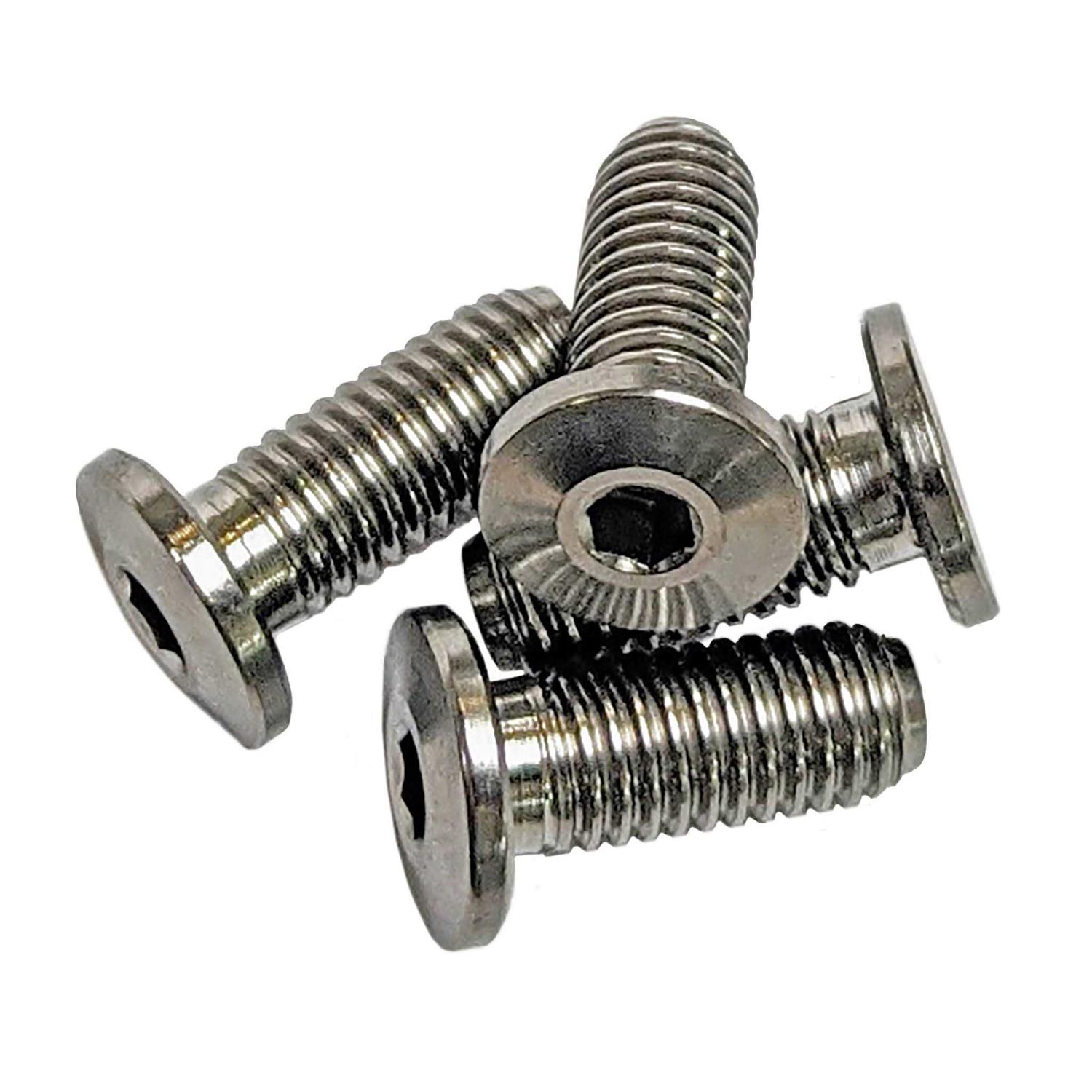 Terske Ultra-Low Head Titanium Bottle Cage Bolts - Zenithce
