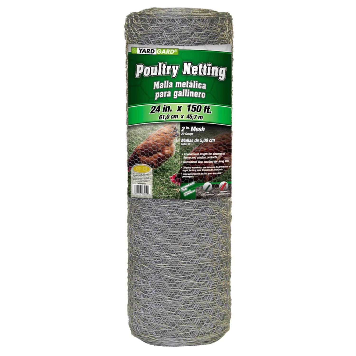 YARDGARD Green Vinyl Welded Wire Fence - Zenithce