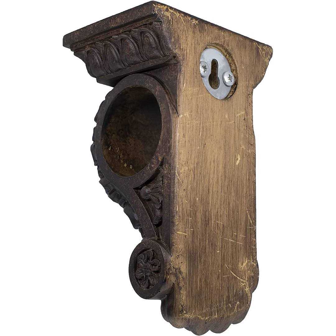 Meriville Chatecu Drapery Sconce Corbel Bracket Drapery Scarf Swags - Zenithce