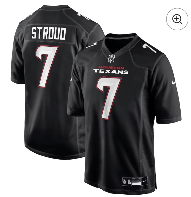 Houston Texans #7 CJ Stroud Black Fashion Limited Stitched Jersey - Zenithce