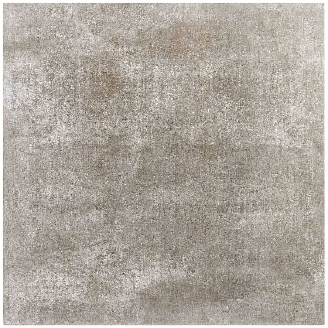 Ivy Hill Tile Essential Cement Silver 24 in. x 24 in. Matte Porcelain Floor and Wall Tile - Zenithce