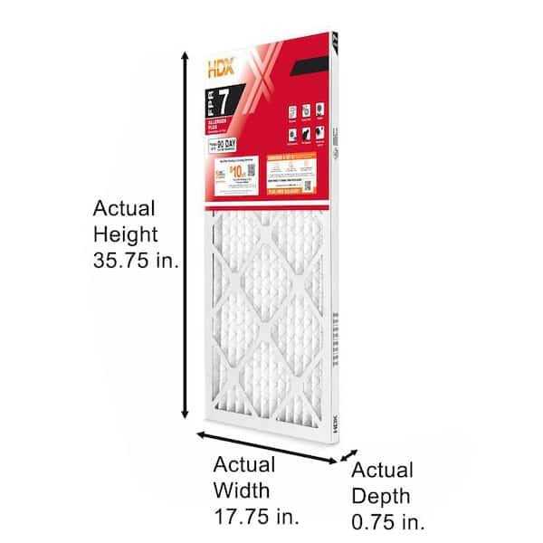 HDX 20 in. x 25 in. x Replacement Pleated Air Filter FPR 9 HDX-AB1625-13-3 - Zenithce