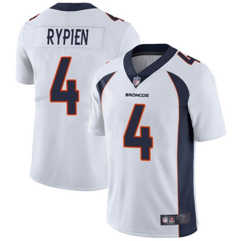 Denver Broncos #4 Brett Rypien White Vapor Untouchable Limited Stitched Jersey - Zenithce