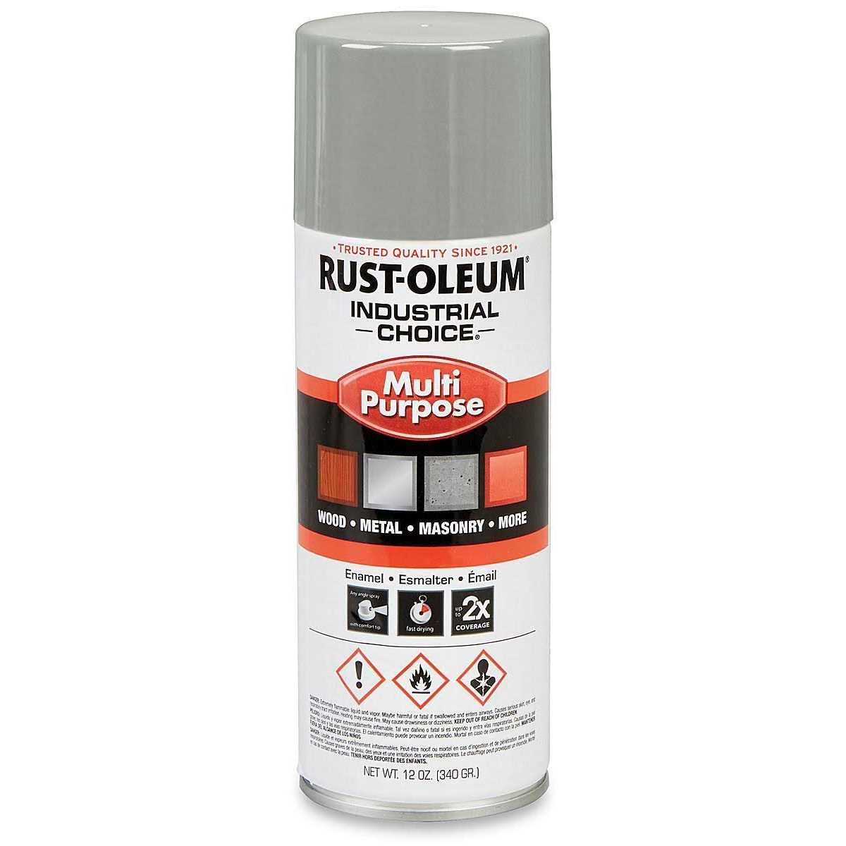 Rust-Oleum Industrial Choice Enamel Spray Paint - Zenithce