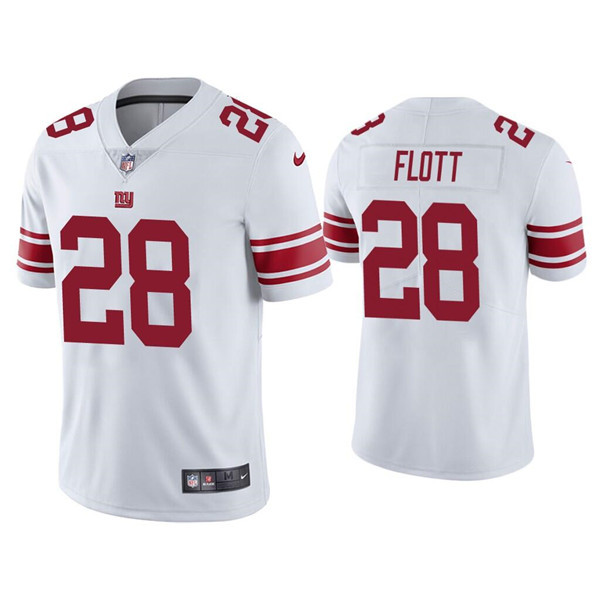 New York Giants #28 Cordale Flott White Vapor Untouchable Limited Stitched Jersey - Zenithce