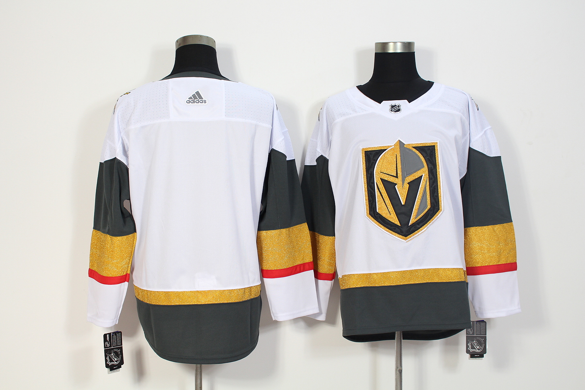 Vegas Golden Knights White Stitched Adidas Jersey - Zenithce