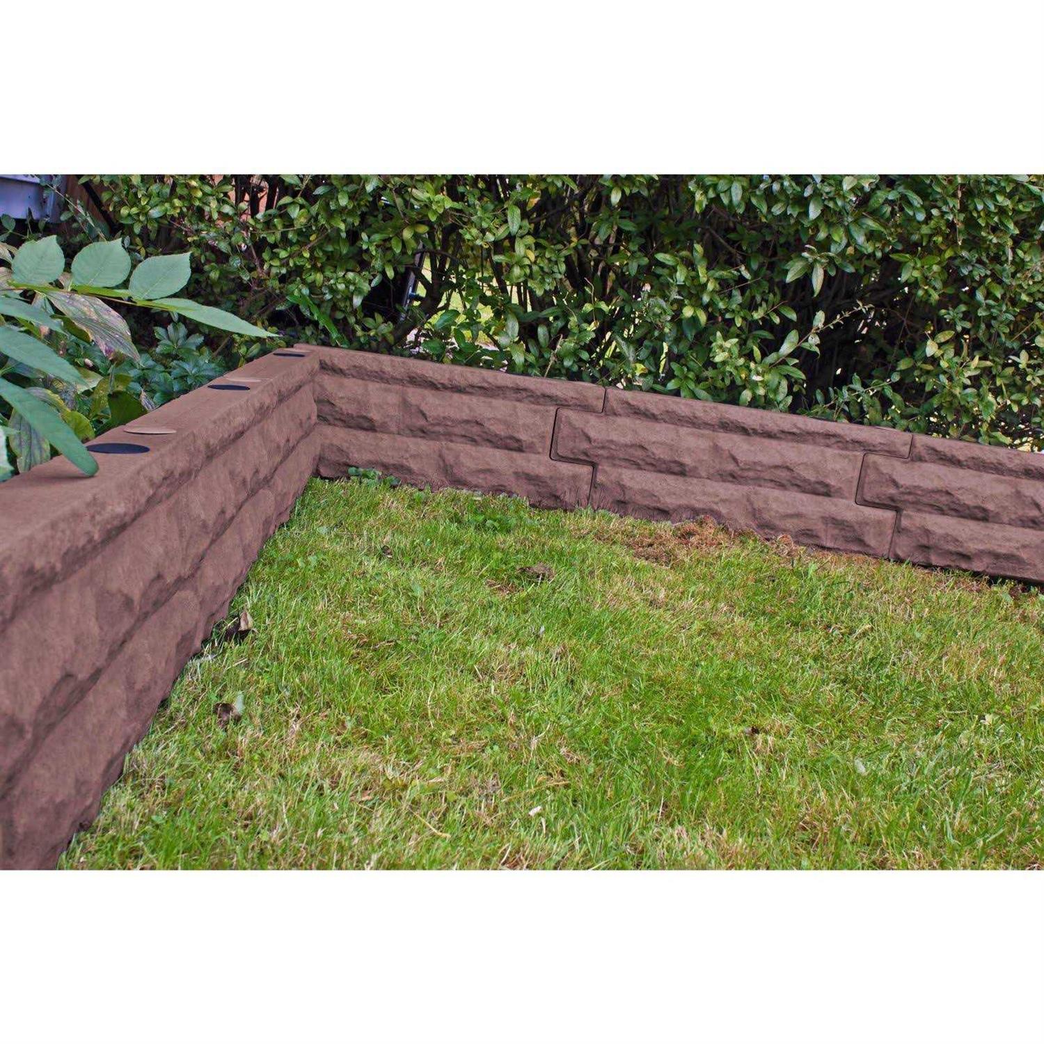 Good Ideas Garden Wizard 2 ft Landscape Border Wall - Zenithce