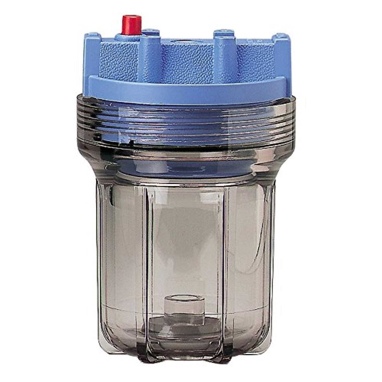 Pentek 158002 3/8 #5 Slim Line Blue Filter Housing with Pressure - Zenithce