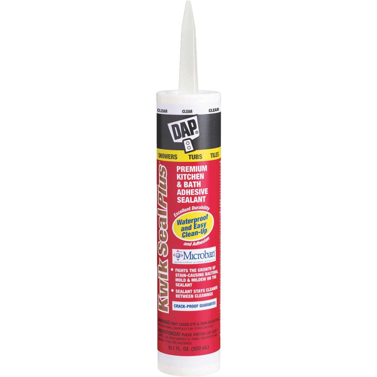 Dap Kwik Seal Plus Kitchen Bath Adhesive Caulk - Zenithce