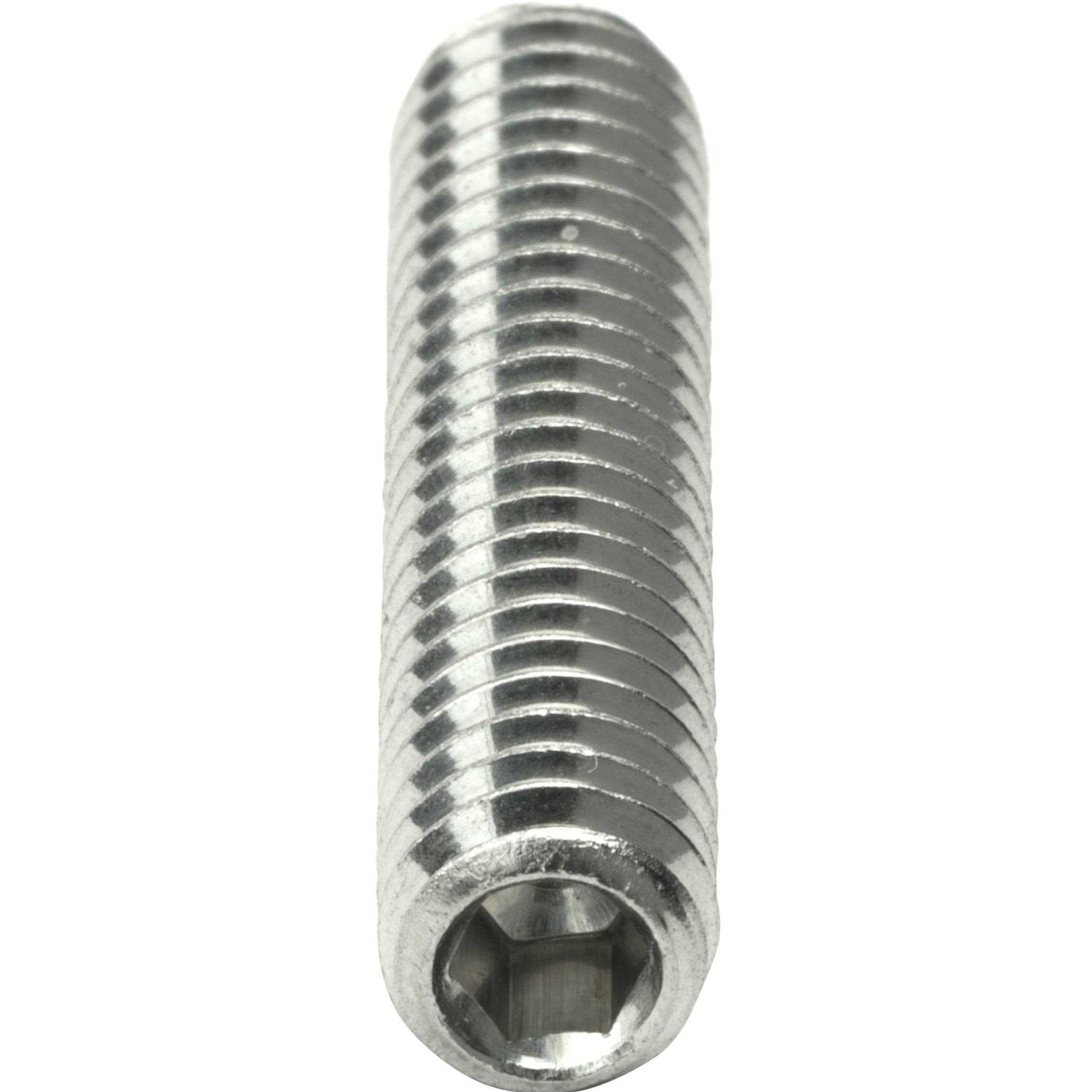 Fastenere.com Socket Set Screws Cup Point Stainless Steel 18-8 Qty - Zenithce