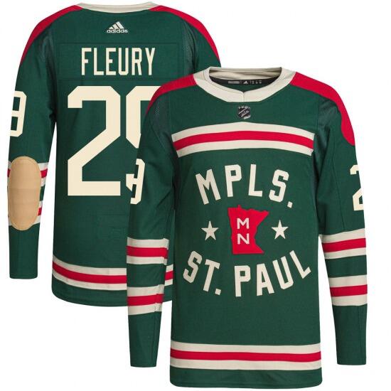 Minnesota Wild #29 Marc-Andre Fleury Green Stitched Jersey - Zenithce
