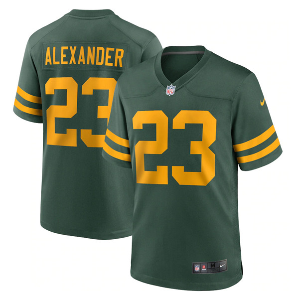 Green Bay Packers #23 Jaire Alexander Green Stitched Jersey - Zenithce