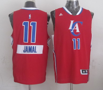 Los Angeles Clippers #11 Jamal Crawford Revolution 30 Swingman 2014 Christmas Day Red Jersey - Zenithce