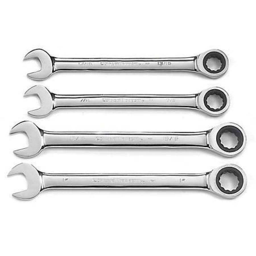 Gearwrench 90T 12 Point Flex Head Ratcheting Combination Wrench - Zenithce