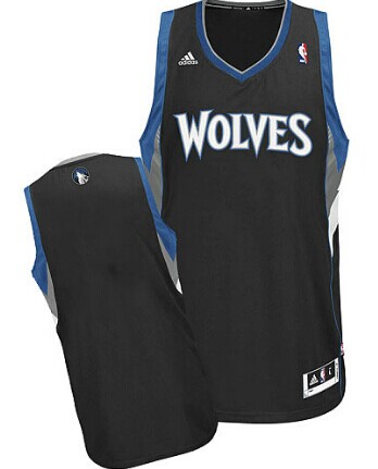 Minnesota Timberwolves Blank Black Swingman Jersey - Zenithce