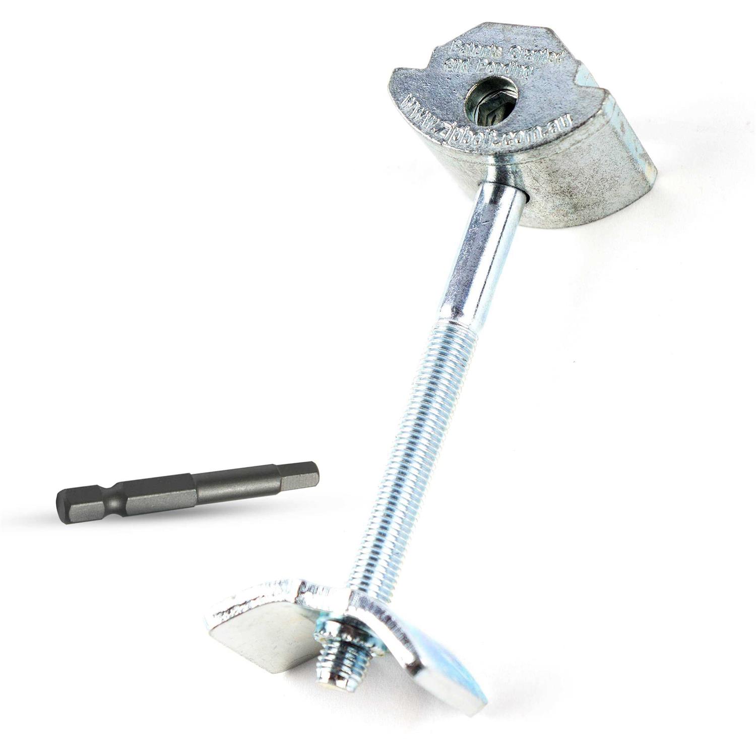 Zipbolt Countertop Connector — Joint Connector Drawbolt Pack with 5mm Hex Bit for Joining Countertops - Zenithce