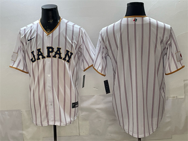 Japan Blank White 2026 World Classic Home Stadium Stitched Jersey - Zenithce