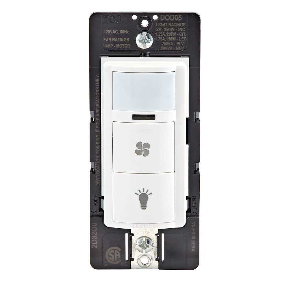 Leviton Decora Rocker Slide Electronic Low Voltage Dimmer DSE06-10Z - Zenithce
