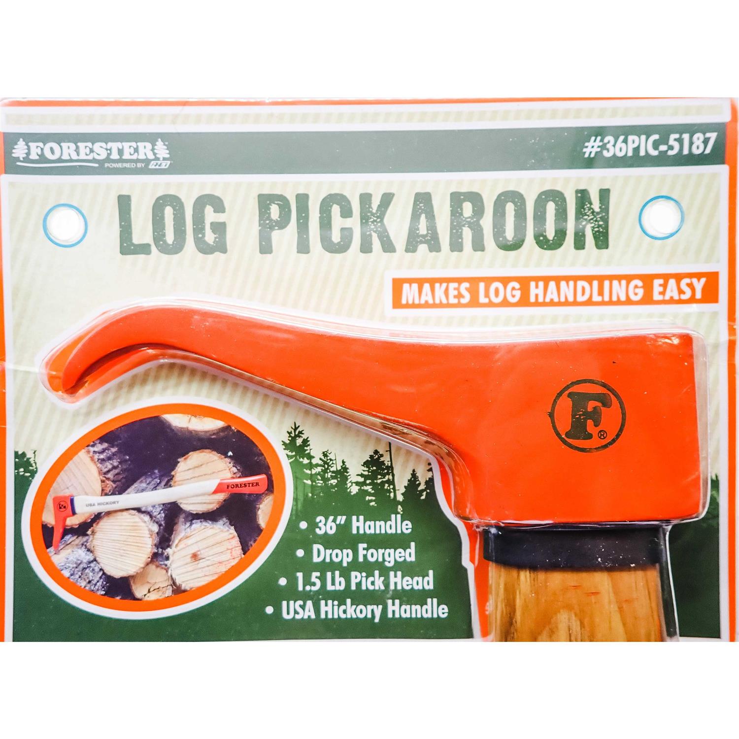 Forester LOG Handling Pickaroon Hickory Handle - Zenithce
