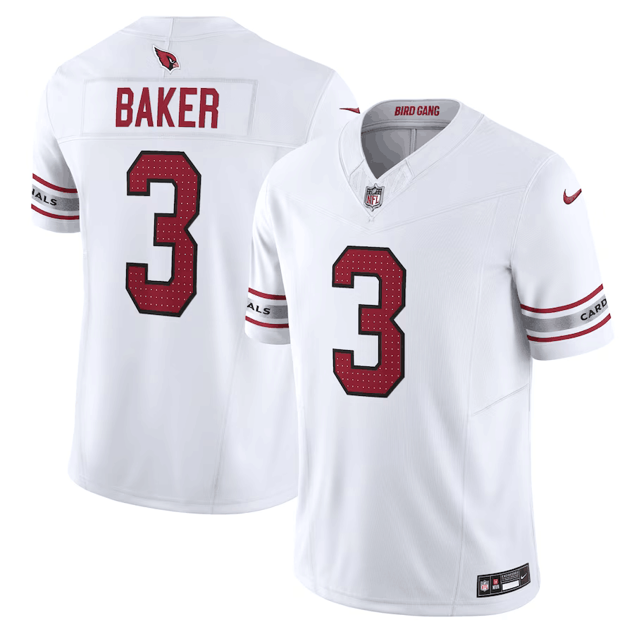 Arizona Cardinals #3 Budda Baker White Vapor Untouchable F.U.S.E. Limited Stitched Jersey - Zenithce