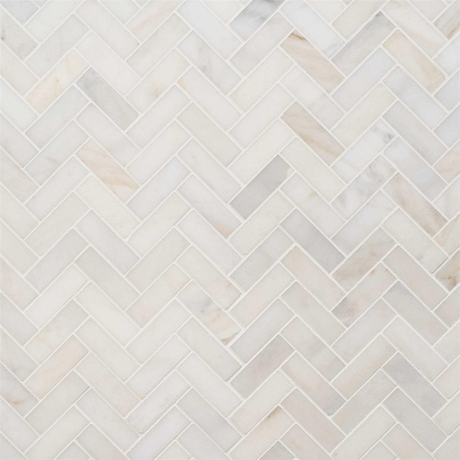 Ivy Hill Tile White Carrara 9mm Polished Marble Subway Tile - Zenithce