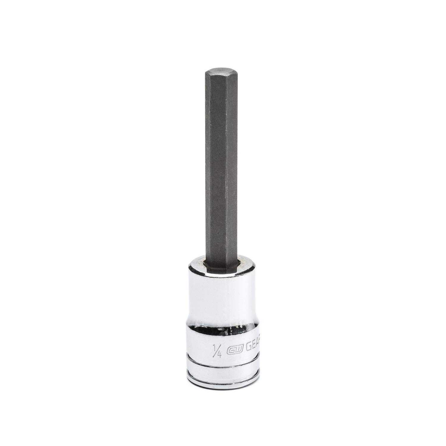 Gearwrench 3/8 Drive Mid-Length Hex Bit Socket - Zenithce