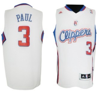 Los Angeles Clippers #3 Chris Paul Revolution 30 Swingman White Jersey - Zenithce