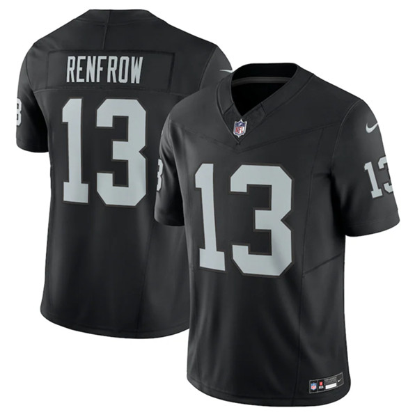 Las Vegas Raiders #13 Hunter Renfrow Black 2023 F.U.S.E Vapor Untouchable Stitched Jersey - Zenithce