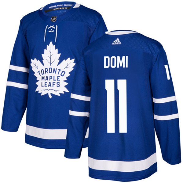 Toronto Maple Leafs #11 Max Domi Blue Stitched Jersey - Zenithce