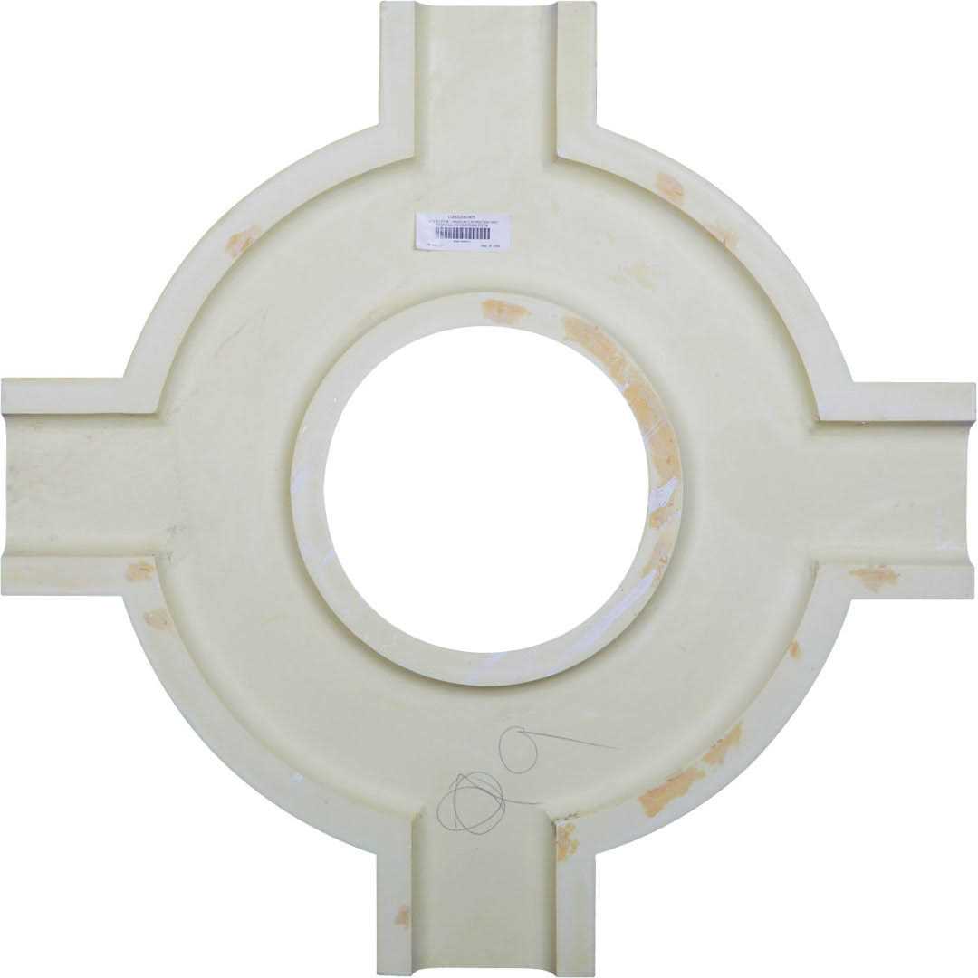 Ekena Millwork 36 x 36 Vertical Surface Mount PVC Gable Vent - Zenithce