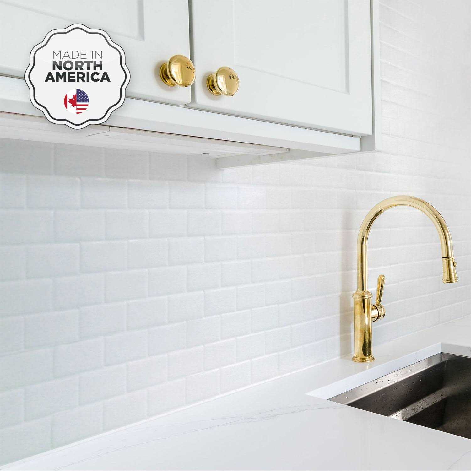 Smart Tiles Peel and Stick Backsplash 1 Sheet of 10.95 x 9.70 - Zenithce