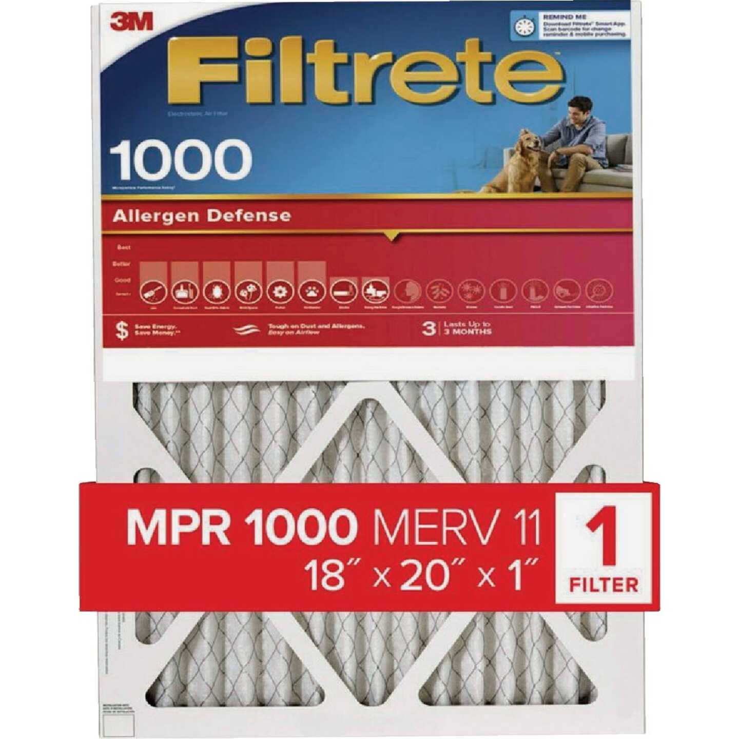 Filtrete F2 Room Air Purifier Filter, True Hepa Premium Allergen, Bacteria, and Virus - Zenithce