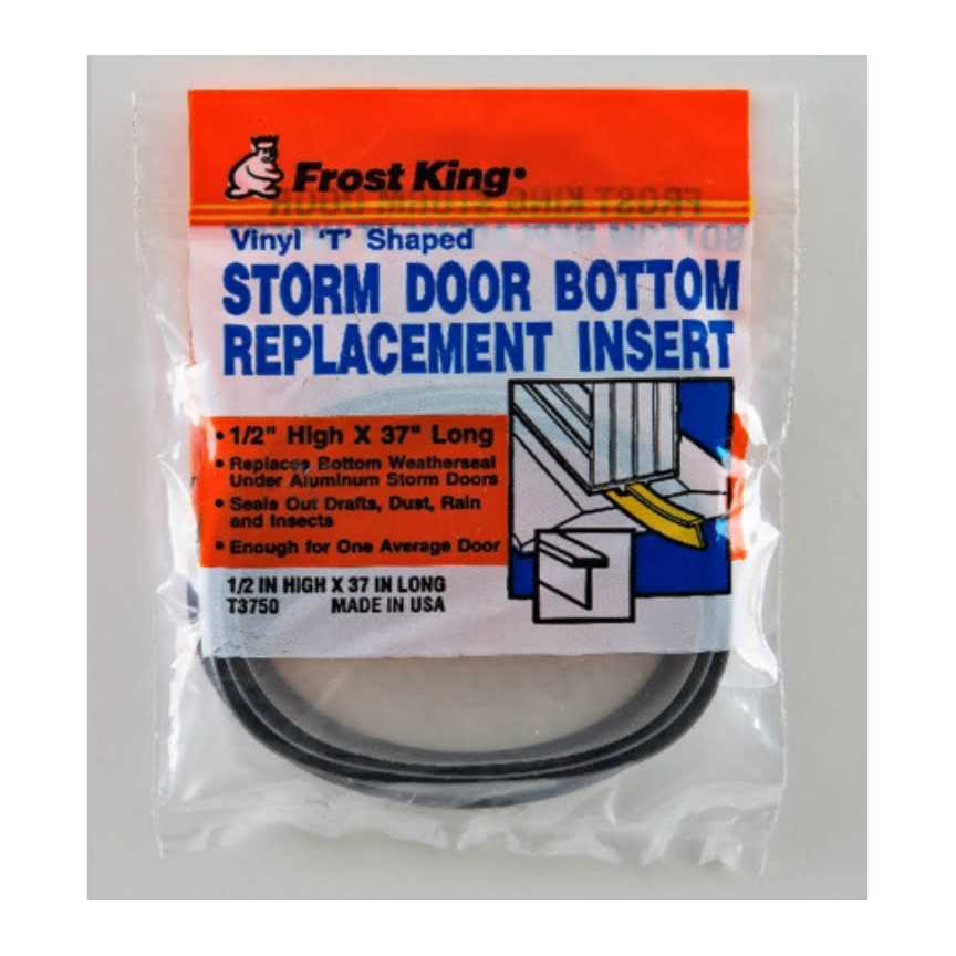 Frost King Storm Door Bottom Insert Gray - Zenithce