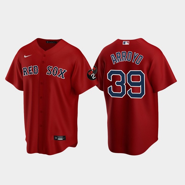 Boston Red Sox #39 Christian Arroyo Red Cool Base Stitched Baseball Jersey - Zenithce