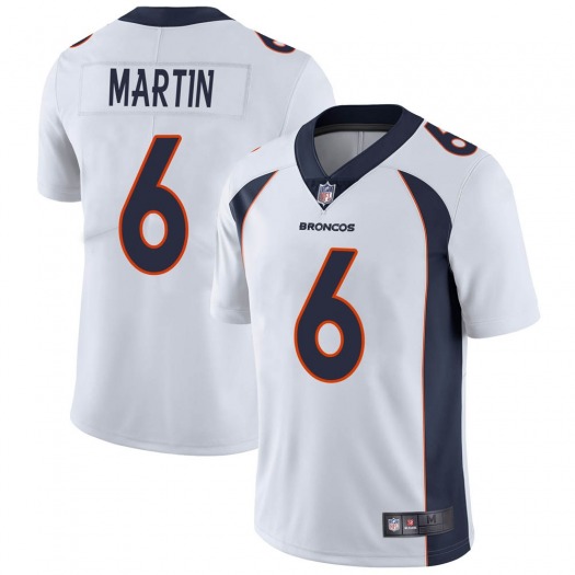 Denver Broncos #6 Sam Martin White Vapor Untouchable Limited Stitched Jersey - Zenithce