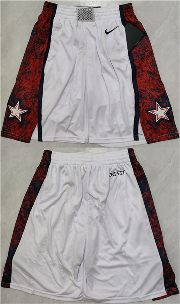 Team USA White Red Shorts (Run Small) - Zenithce