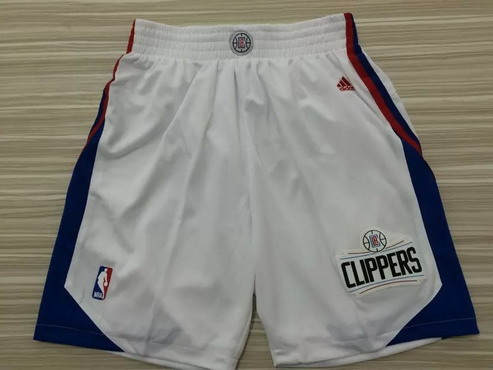 Los Angeles Clippers 2015-16 White Short - Zenithce