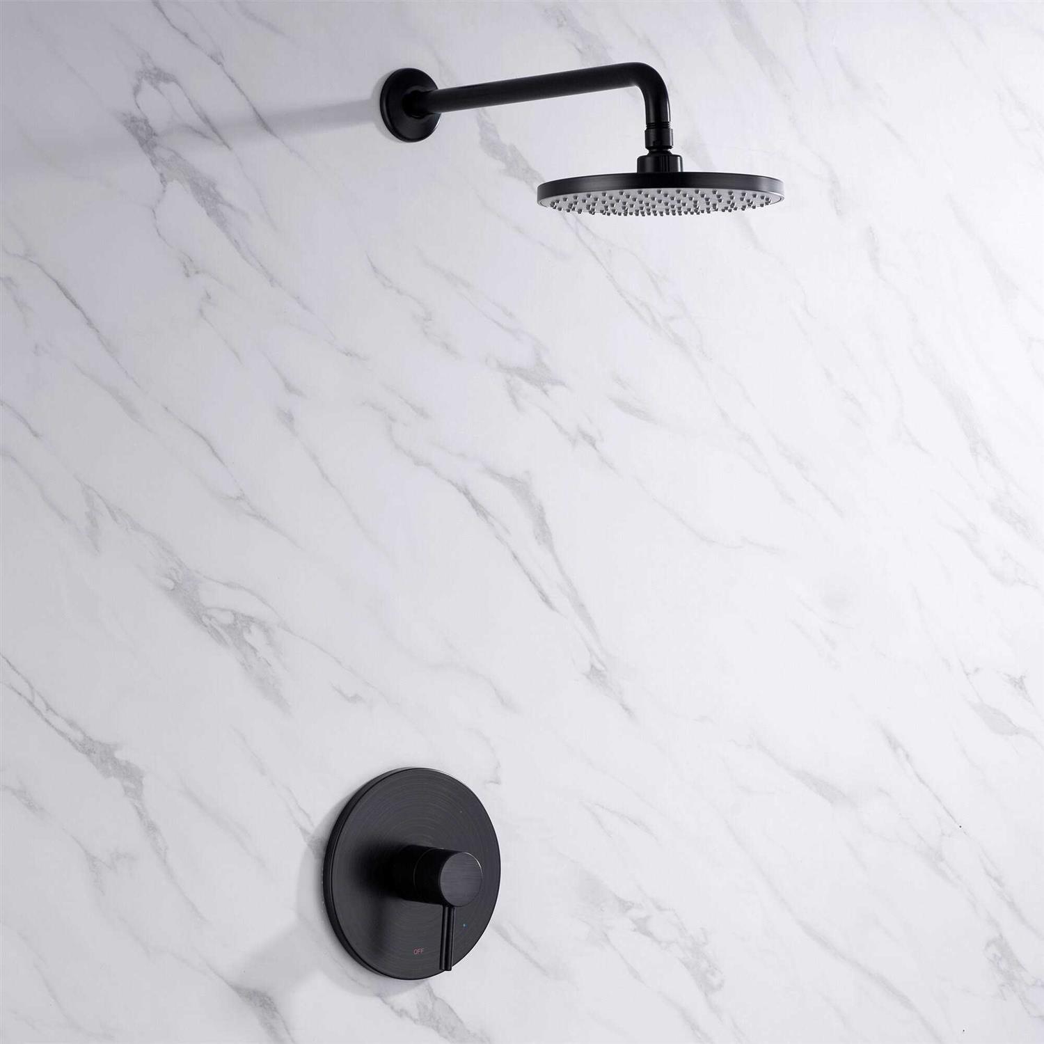 Luxier Single-Handle 1-Spray Shower Faucet with Valve - Zenithce