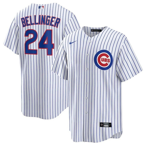 Chicago Cubs #24 Cody Bellinger White Cool Base Stitched Jersey - Zenithce