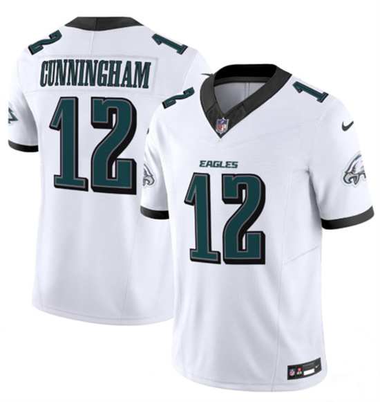 Philadelphia Eagles #12 Randall Cunningham White 2024 New F.U.S.E. Vapor Untouchable Limited Jersey - Zenithce