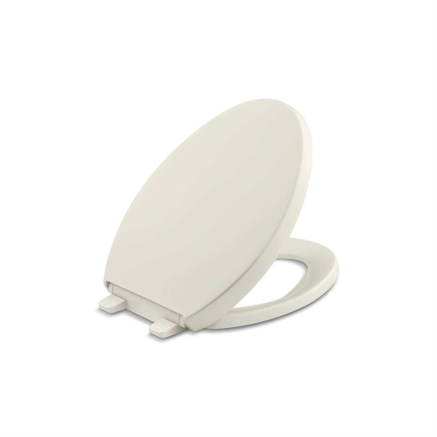 Kohler Retmore White Quiet-Close Antimicrobial Toilet Seat - Zenithce