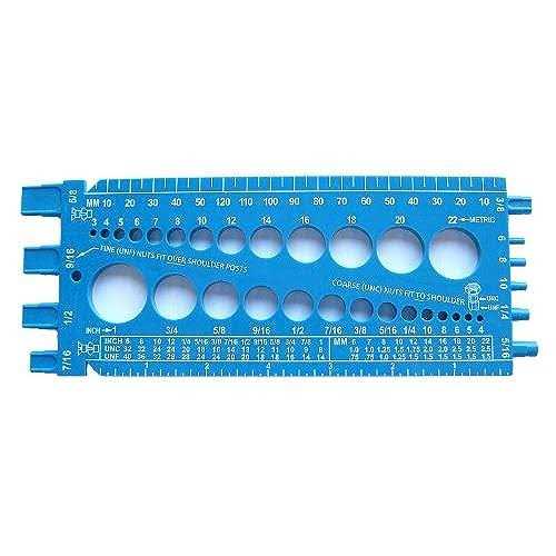Stainlesstown Nut Bolt Thread Gauge - Zenithce
