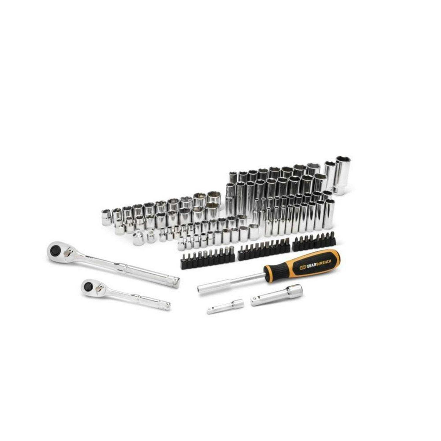 GearWrench 11 Piece Combination Ratcheting Wrench Set 86450 - Zenithce