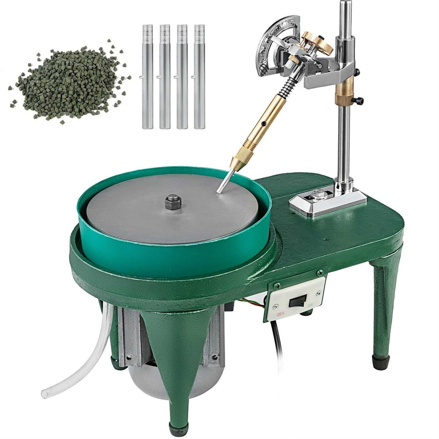 VEVOR Gem Faceting Machine 180W Jade Grinding Polishing 2980RPM Rock Polisher - Zenithce